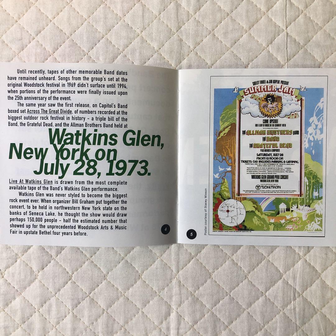 ザ・バンド/ The Band Live at Watkins Glen