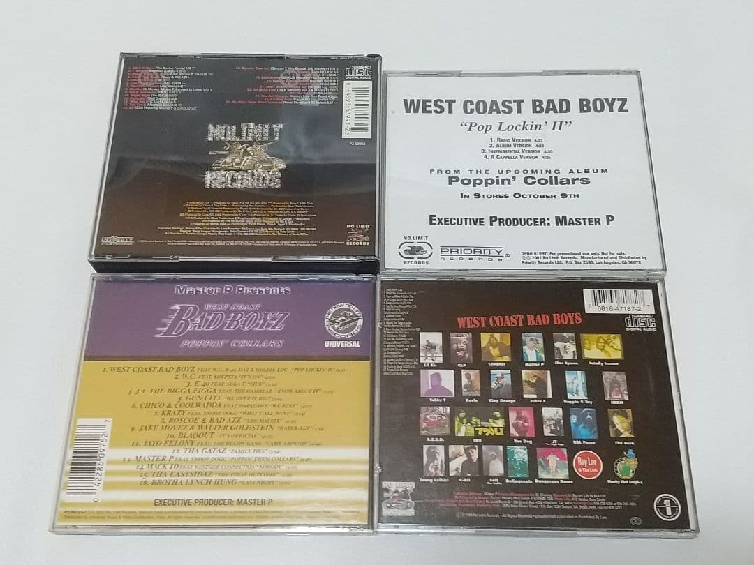 洋楽 West Coast Bad Boyz G-Funk G-Rap