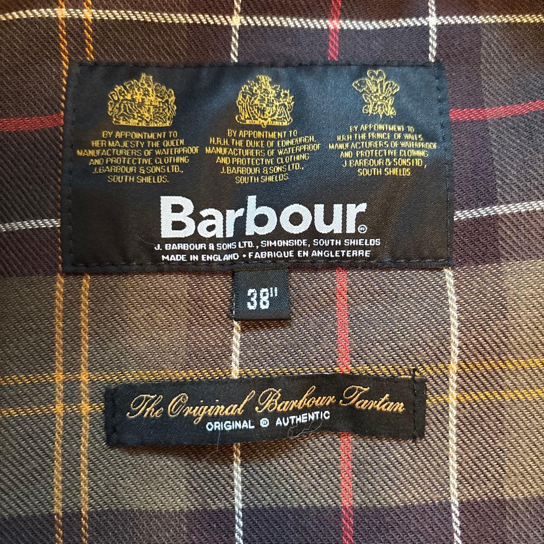 Barbour オイルドジャケット ブラウン 38\"