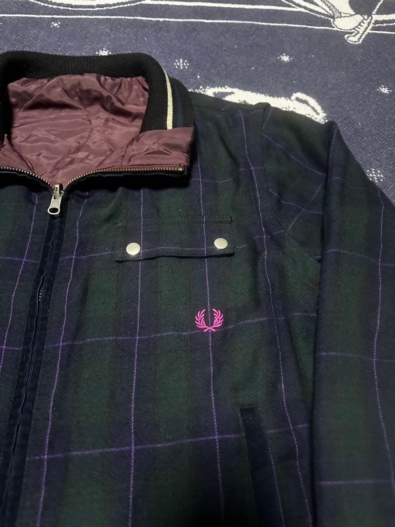 HUMAN MADE FAN　fred perry 中綿ジャケット