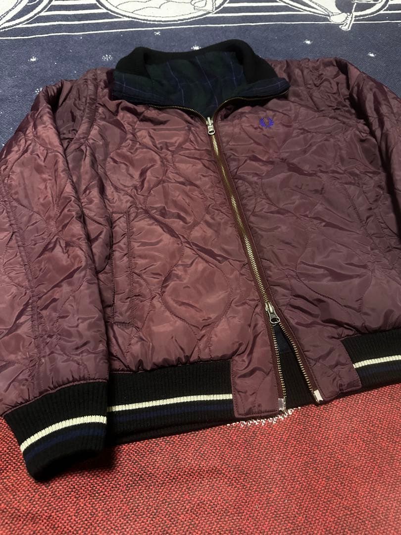 HUMAN MADE FAN　fred perry 中綿ジャケット