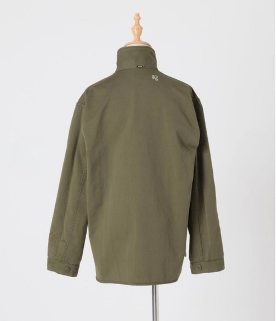 Deuxieme Classe military シャツジャケット