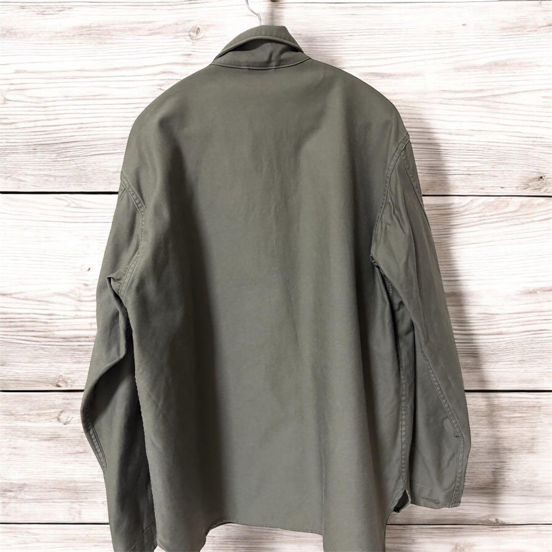 Deuxieme Classe military シャツジャケット