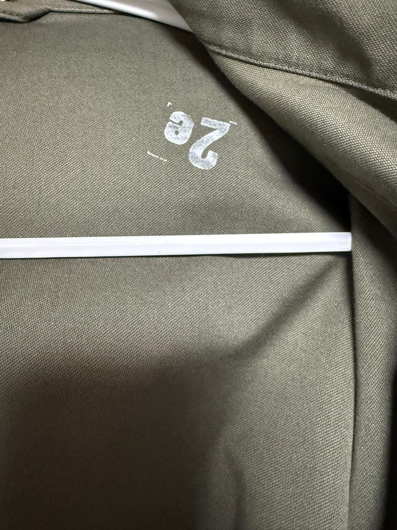 Deuxieme Classe military シャツジャケット