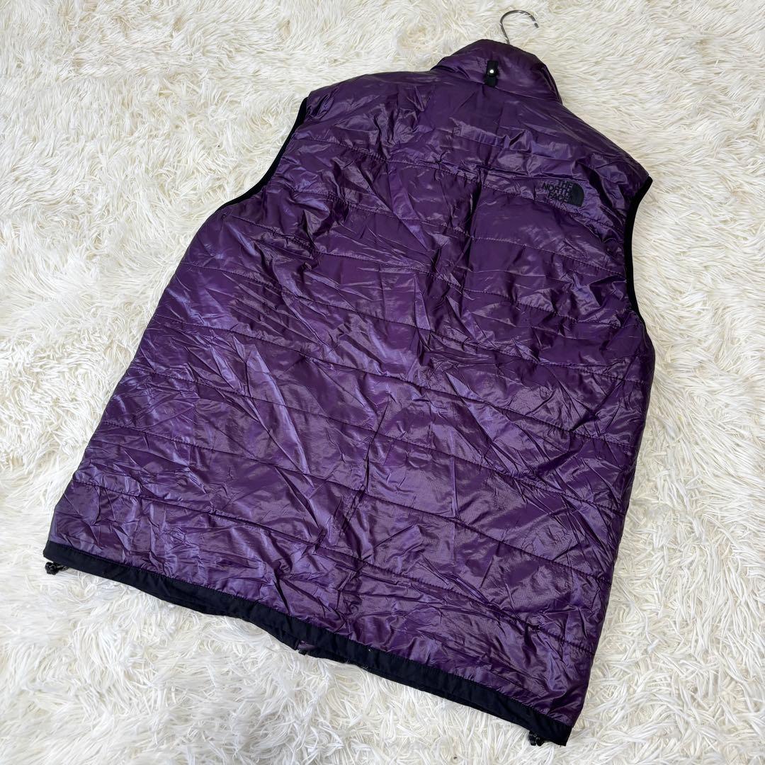 THE NORTH FACE 中綿ベスト パープル XL プリマロフト
