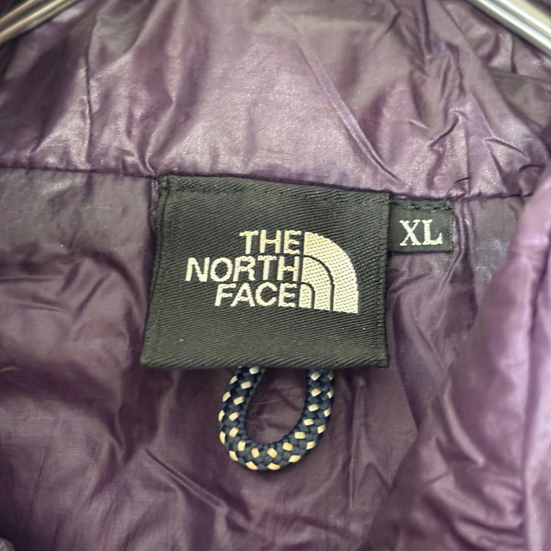 THE NORTH FACE 中綿ベスト パープル XL プリマロフト