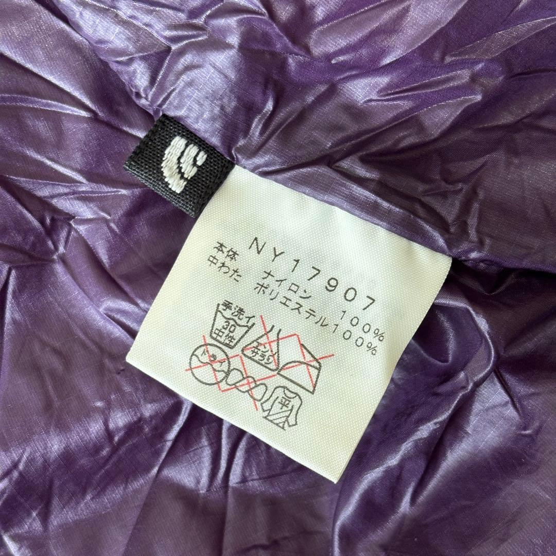 THE NORTH FACE 中綿ベスト パープル XL プリマロフト
