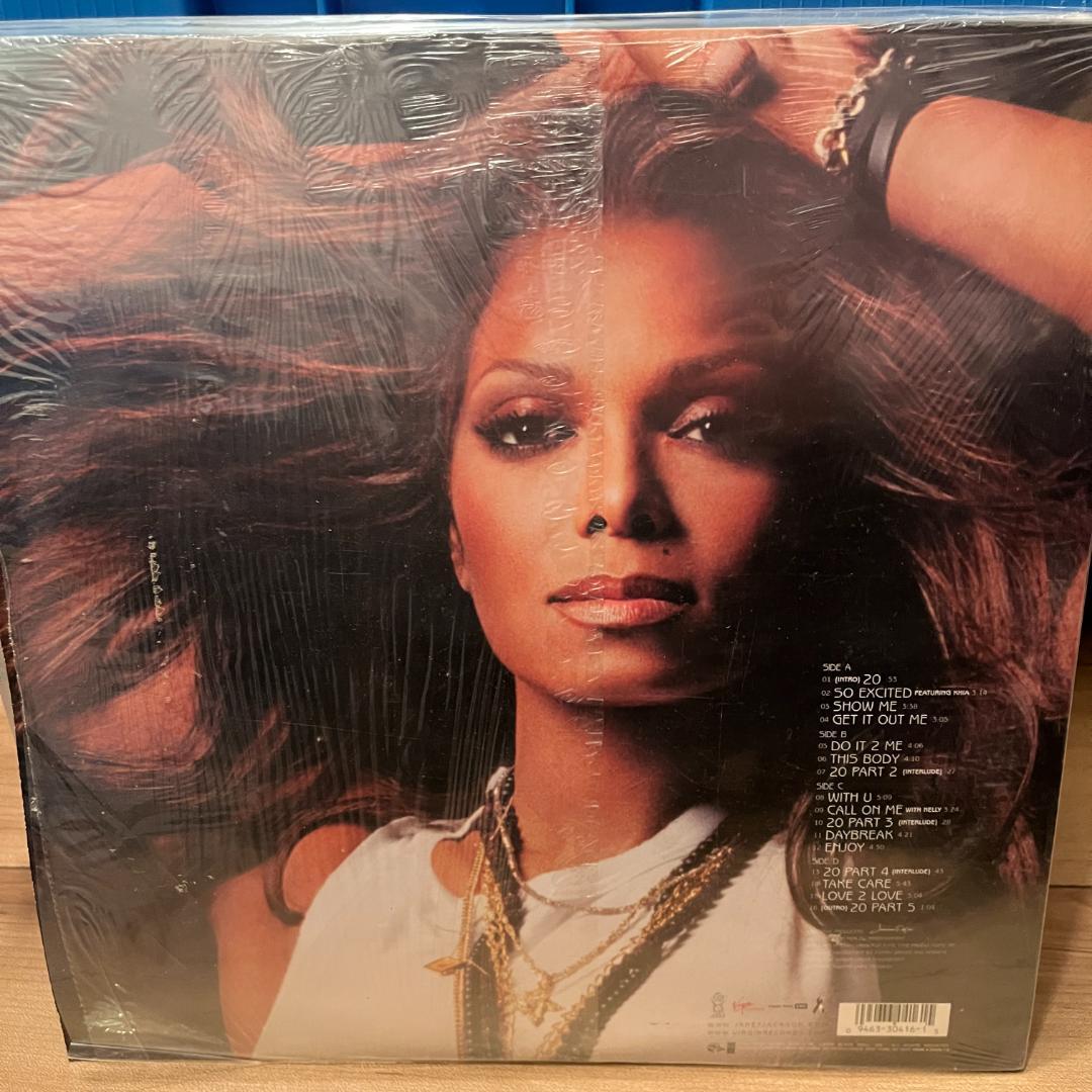 洋楽 Janet Jackson 20 Y.O. 2LP