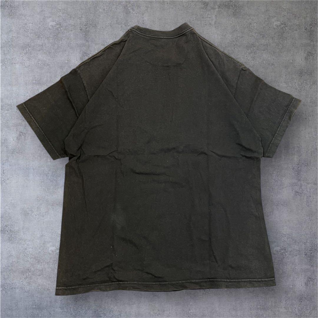 80s 90s アメリカ製　USA製 フェード　Tシャツ　ブラック　XL 古着