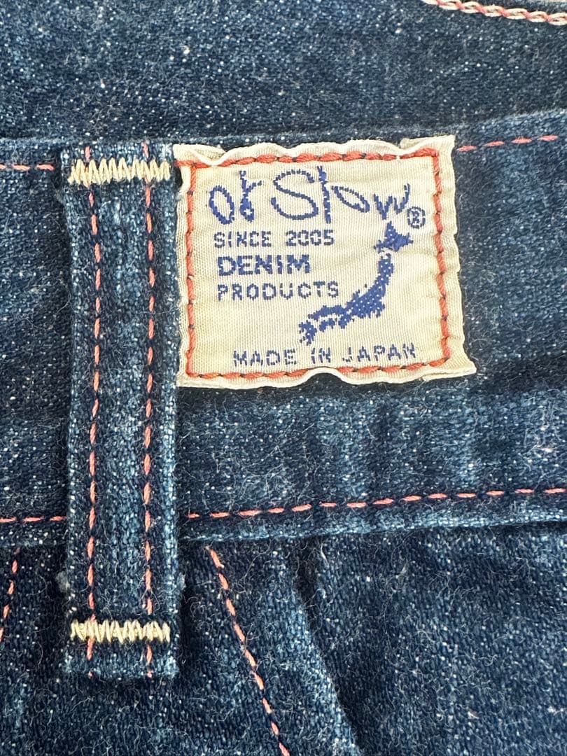orSlow × fennica 別注 slow worker デニム パンツ