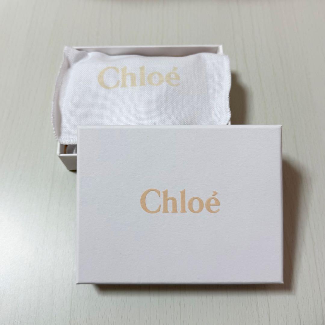Chloe 三つ折財布 ピンク