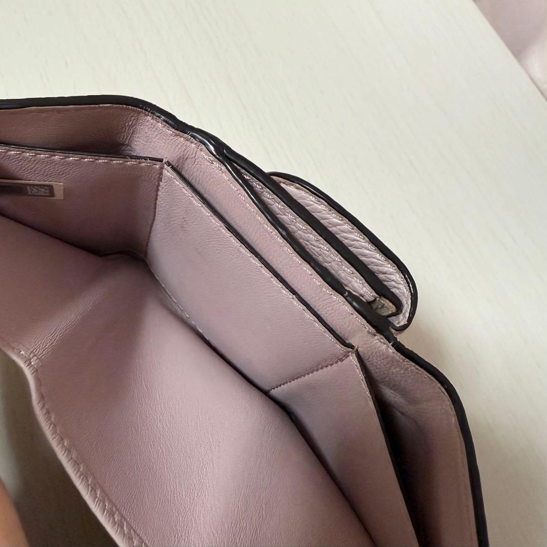 Chloe 三つ折財布 ピンク