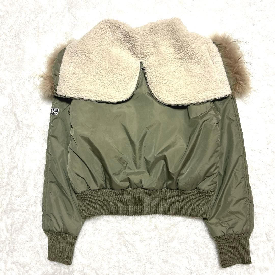 WOOLRICH N-2B型 ダウンジャケット L 短丈