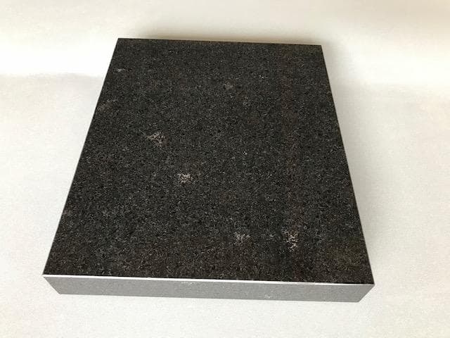 特価★超最高級 天然黒御影石オーディオボード●300×250×40●　5面磨