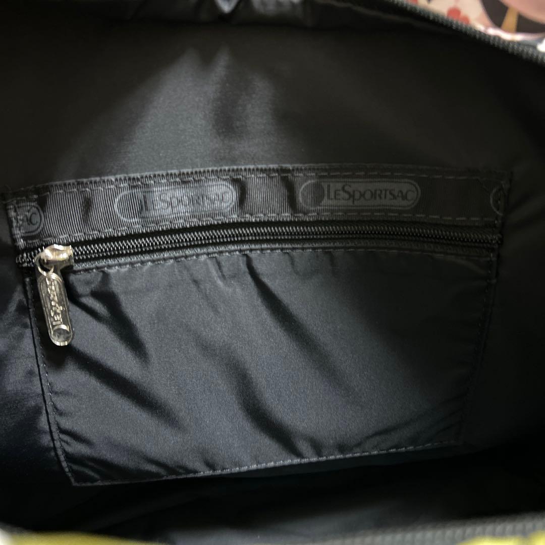 【美品】LeSportsac　ハワイ限定　ワヒネフラ柄フラガールボストンバック