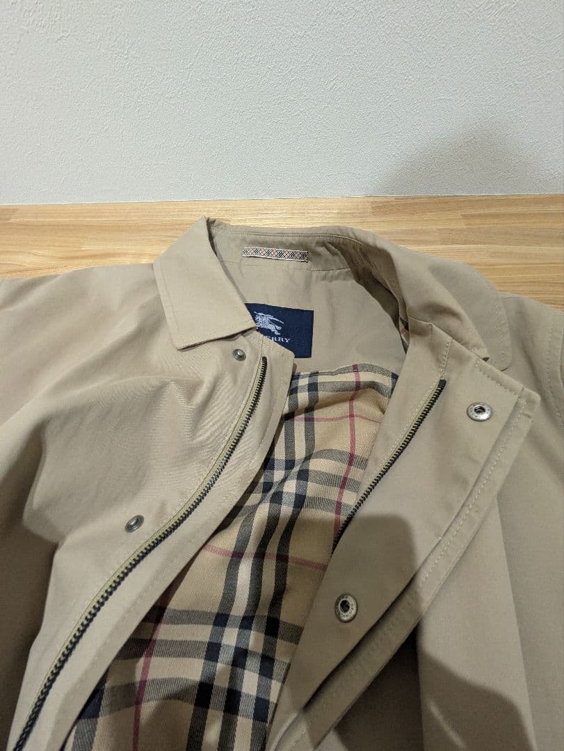 BURBERRY LONDON ベージュ トレンチコート チェック柄