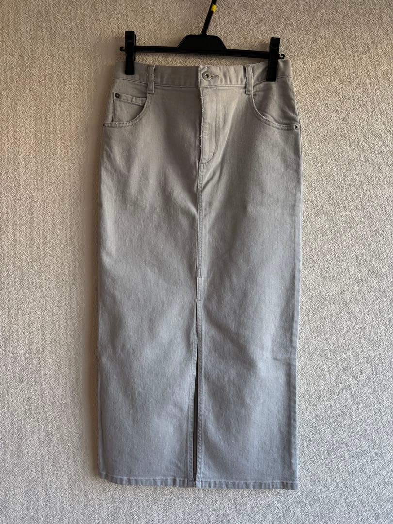 新品アパルトモン　BLEACH DENIM SK