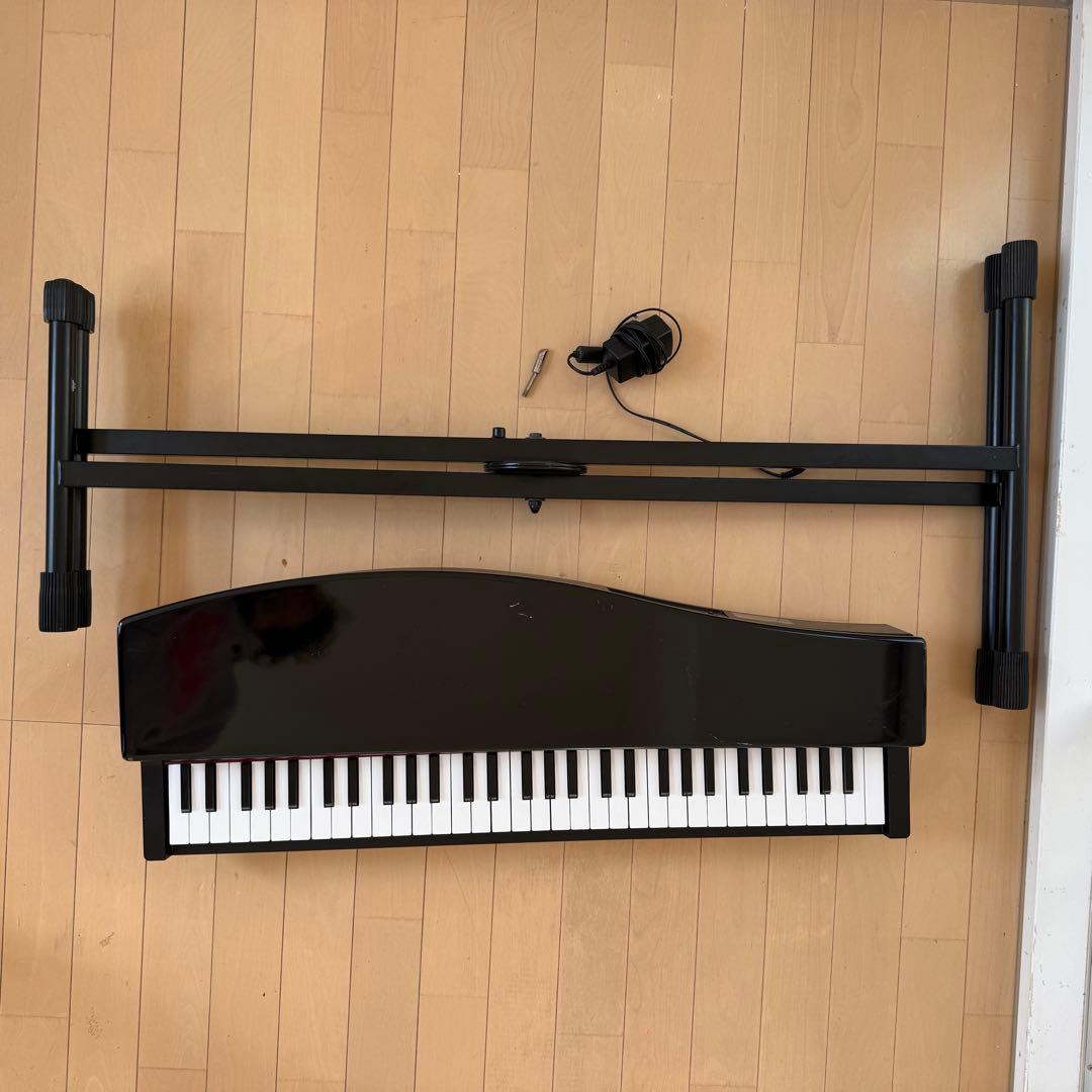 Korg microPiano + Hercules EZ-LOK スタンド