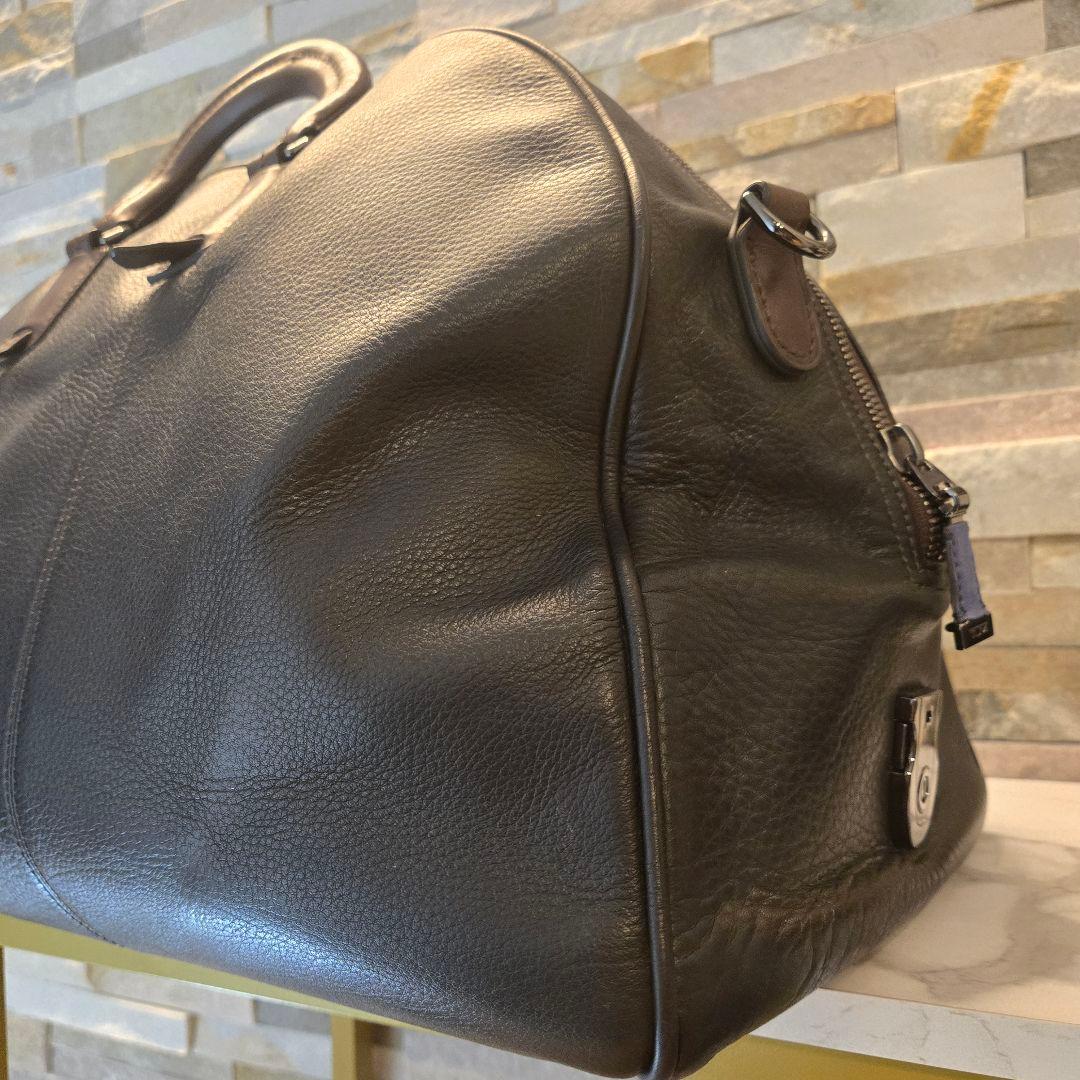 美品　TUMI トゥミ　ボストンバッグ　ダッフルバッグ　レザー　大容量　2way