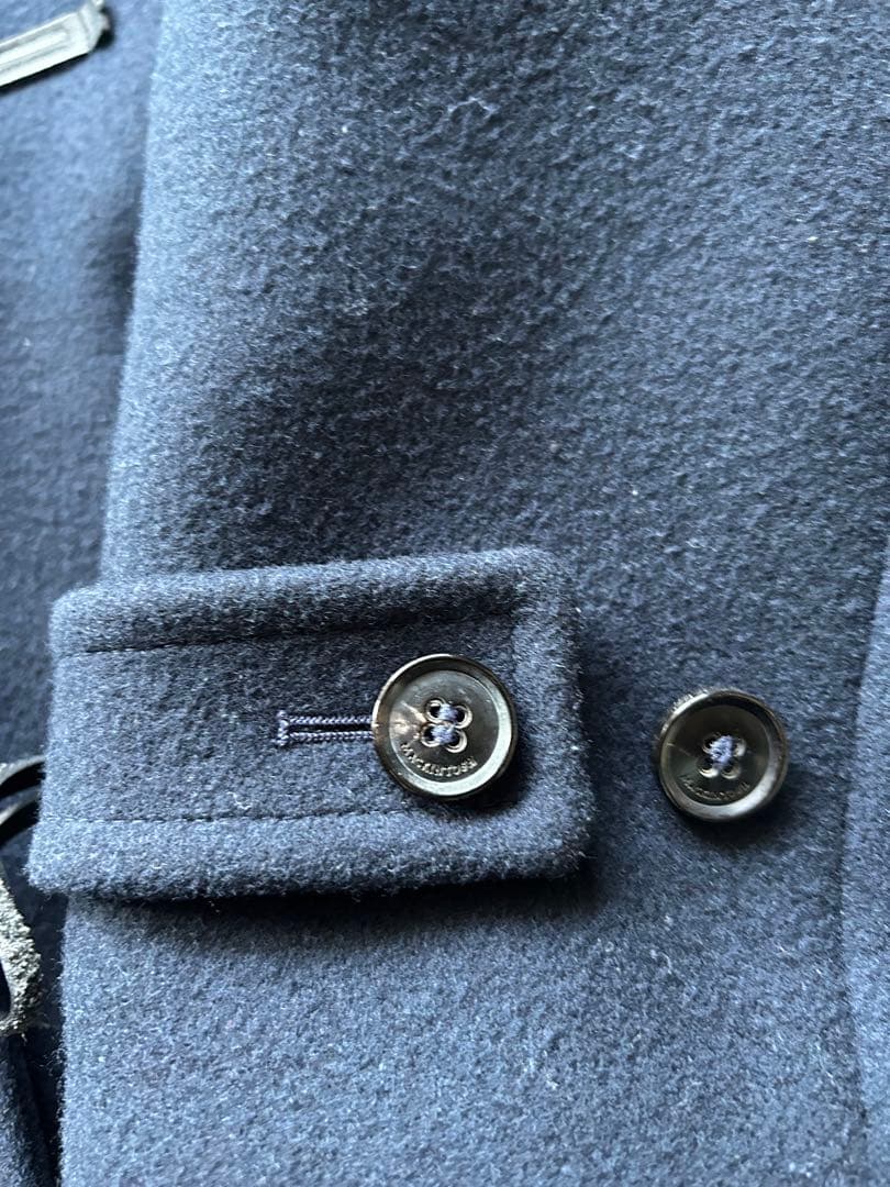 MACKINTOSH マッキントッシュ ダッフルコート　ネイビー　サイズ38