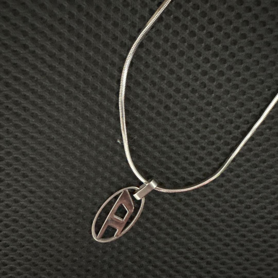 diesel シルバー　スネークチェーン ネックレス アクセサリー