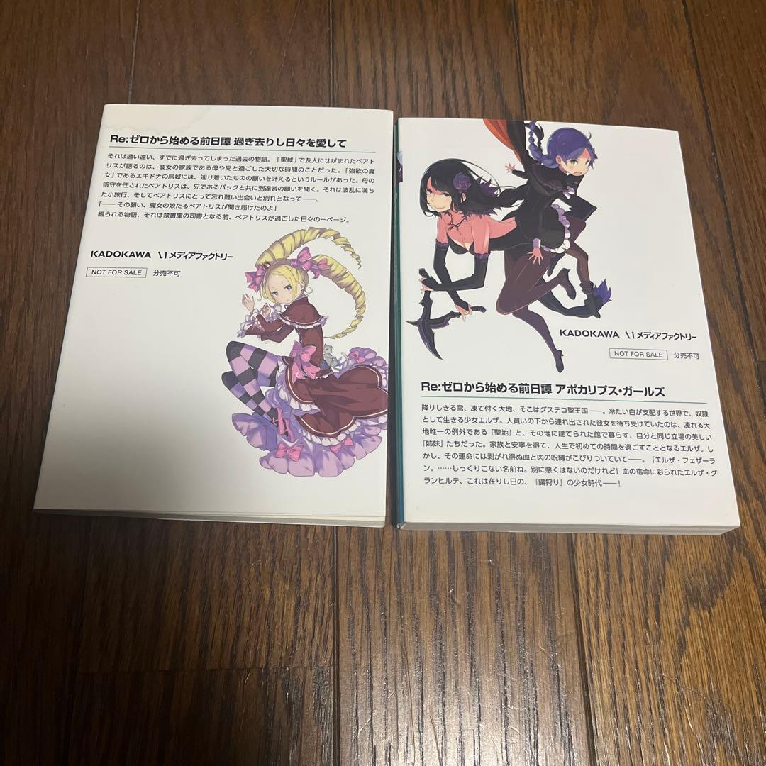 Re:ゼロから始める前日譚 2冊セット