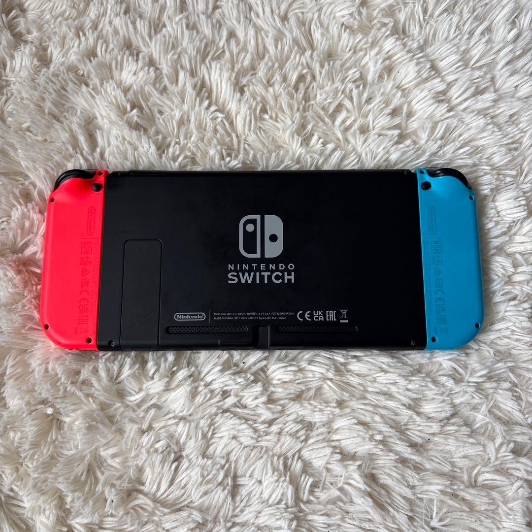 ✨美品✨ Nintendo Switch 本体 青/赤 箱付き