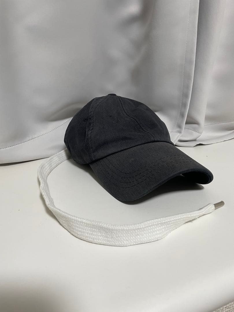 【専用】ピースマイナスワン　PMO SHOELACE CAP ブラック　正規品