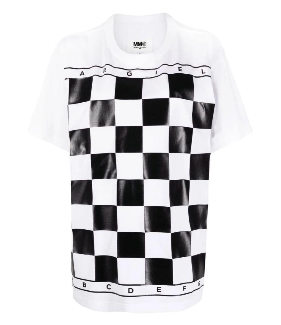 MM6 チェックTシャツ(Sサイズ)