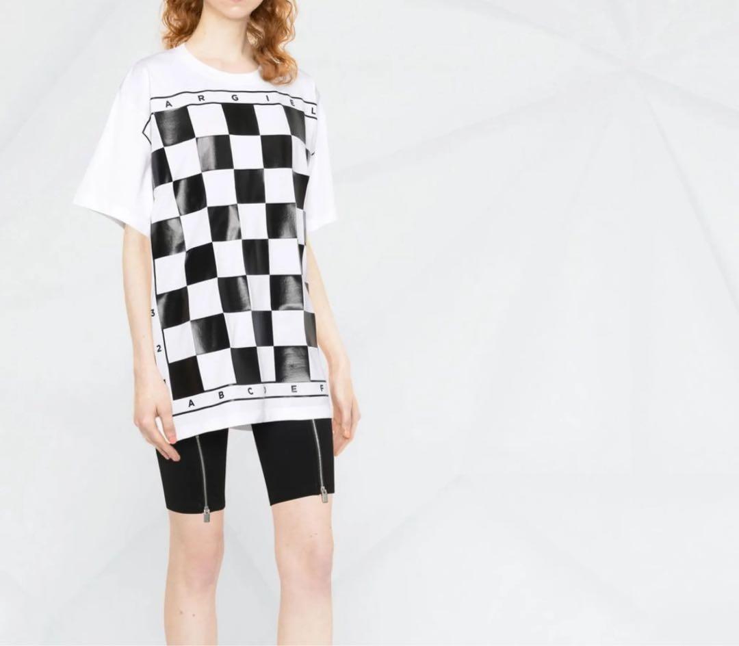 MM6 チェックTシャツ(Sサイズ)