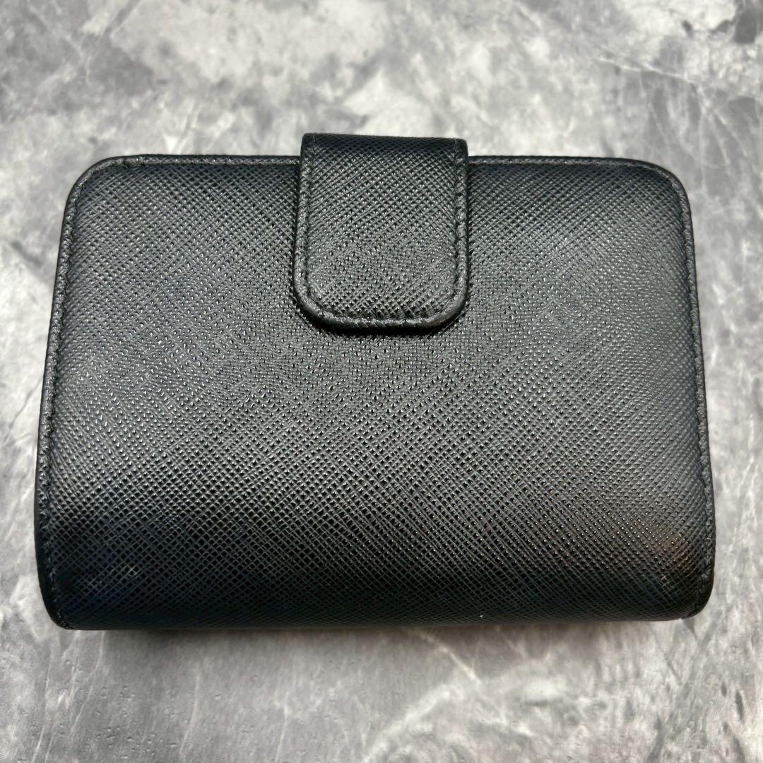美品✨マルチカラー✨PRADA ミニ財布 エル字　サフィアーノ