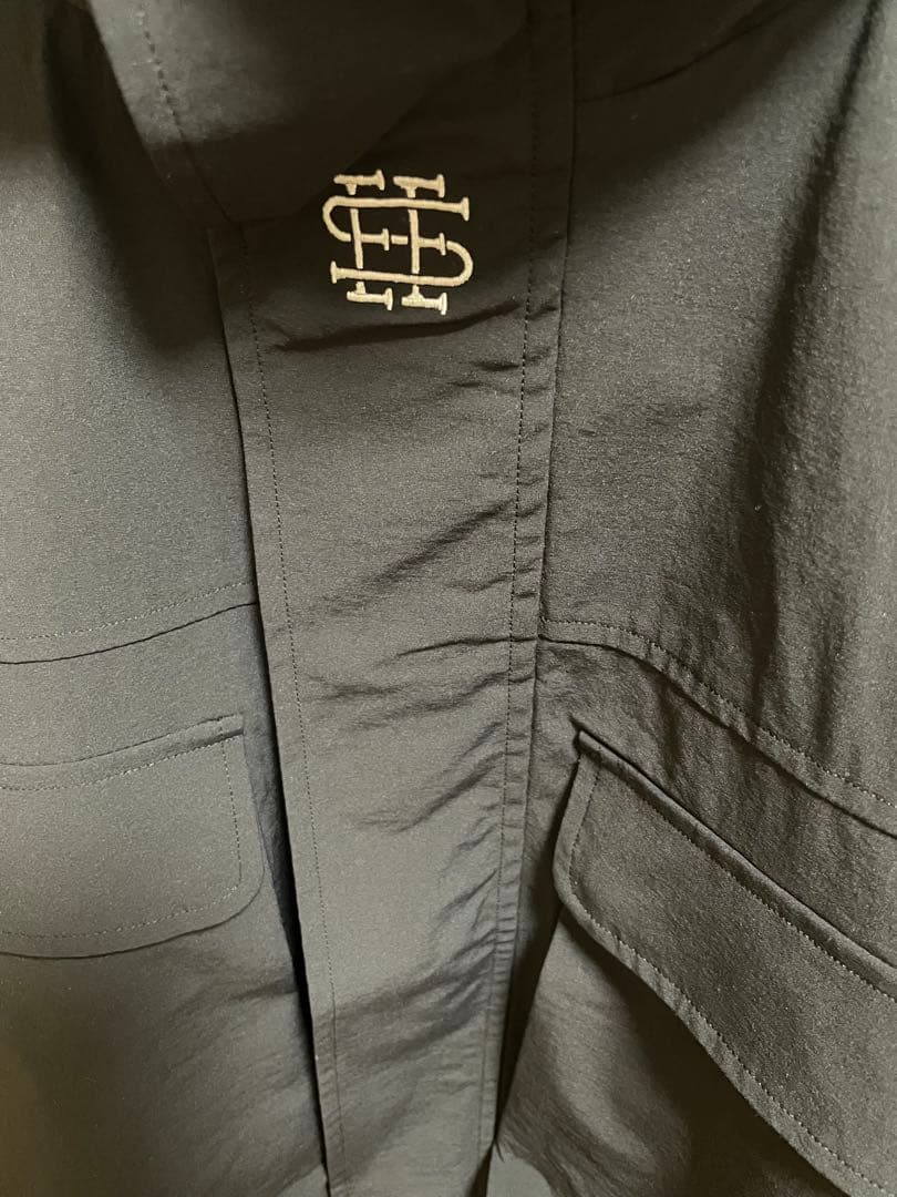 SEE SEE SEESEE FULL ZIP VEST ベスト ブラック L