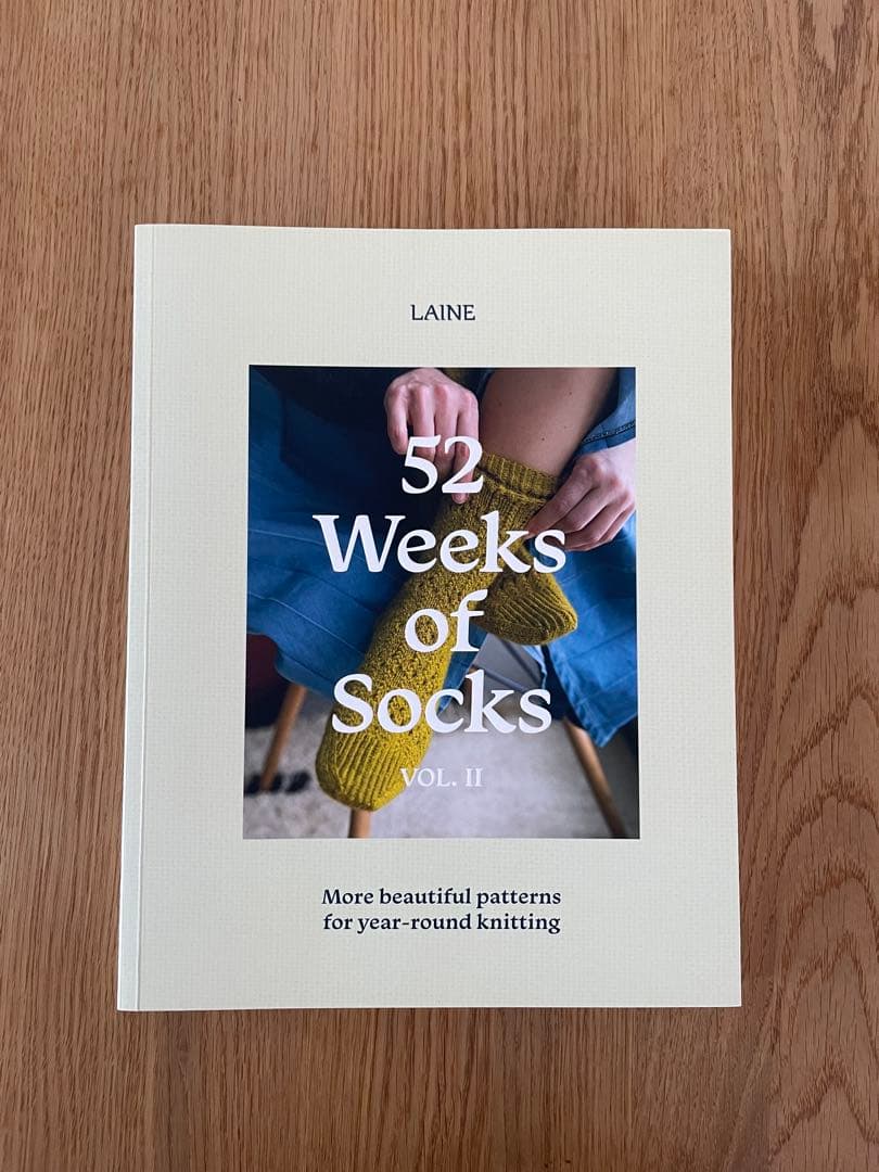 [書籍] Laine 52 Weeks of Socks vol. I & II