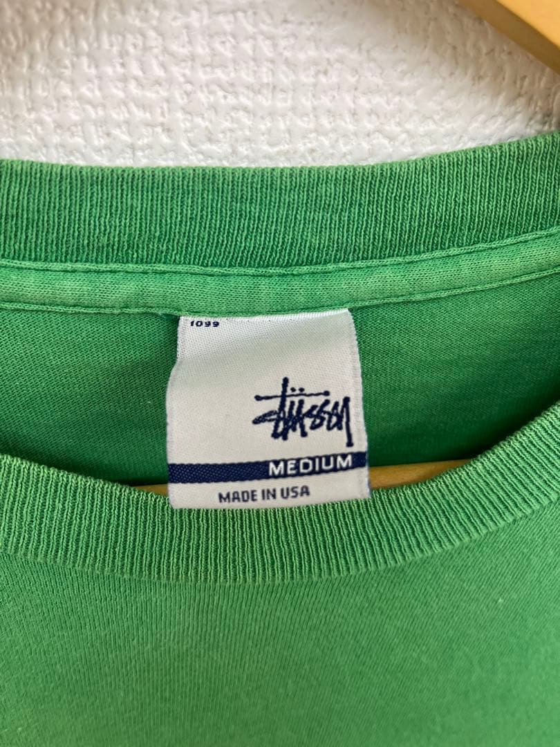 90s USA製 OLD Stussy ロゴ Tシャツ SIZE M