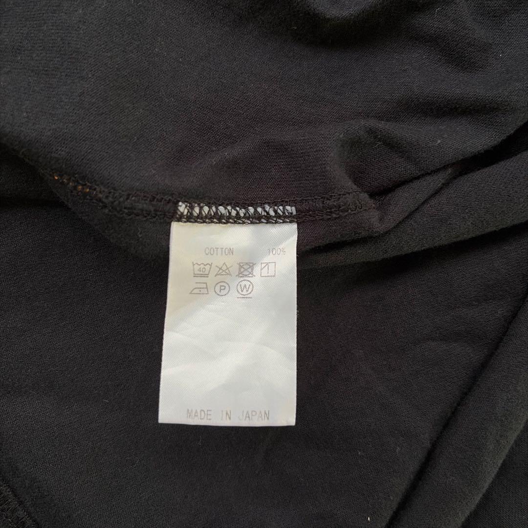 最終値下げSEE SEE刺繍ロゴブラック オーバーサイズTシャツ