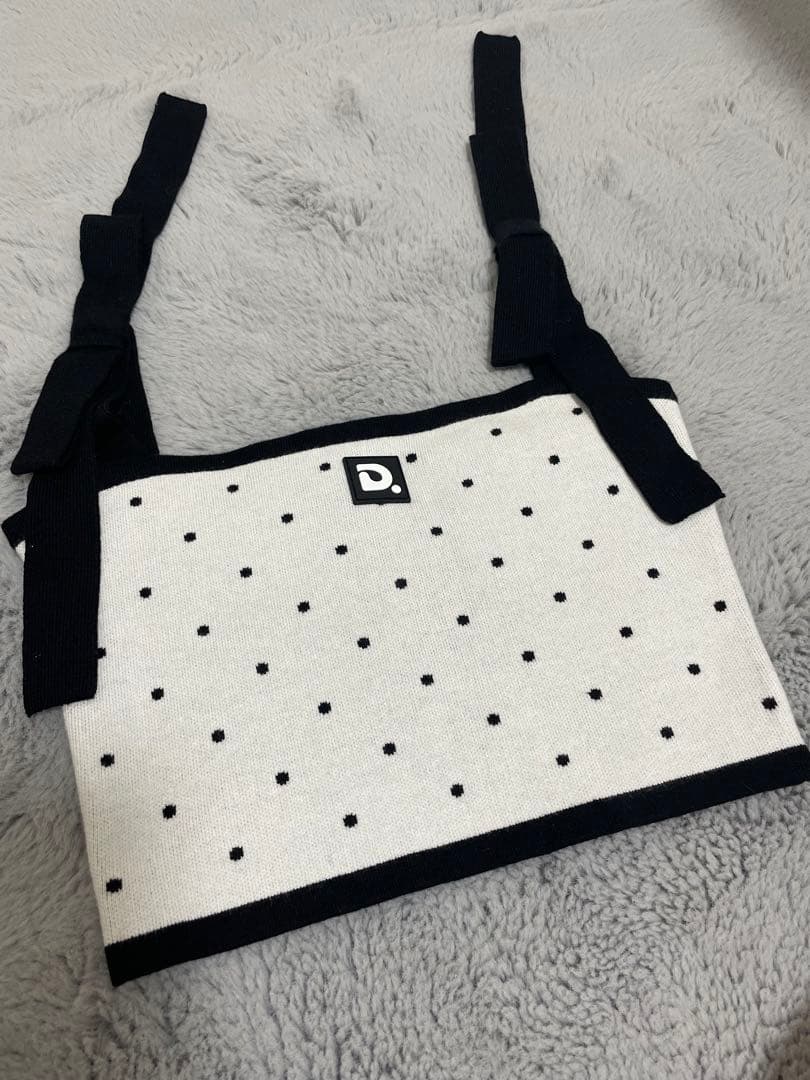 美品 Darich ドットリボンキャミソール White free