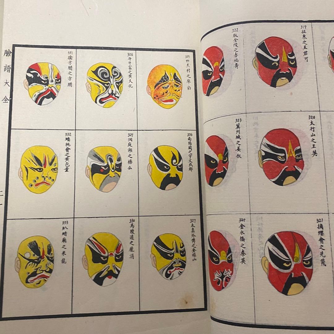 【臉譜大全】　 張笑侠　中国書店