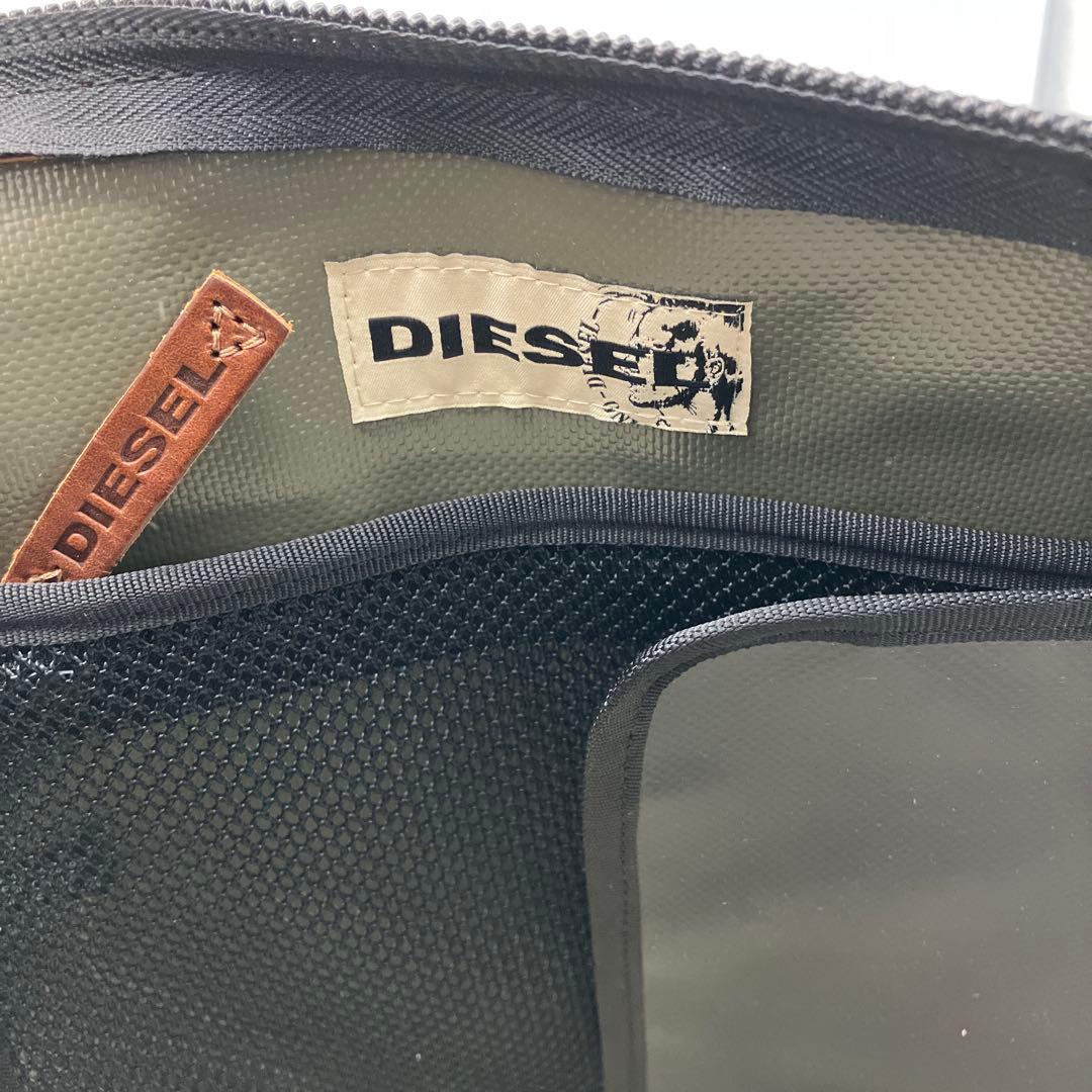 DIESEL PVC 2way ボストンバッグ 大容量
