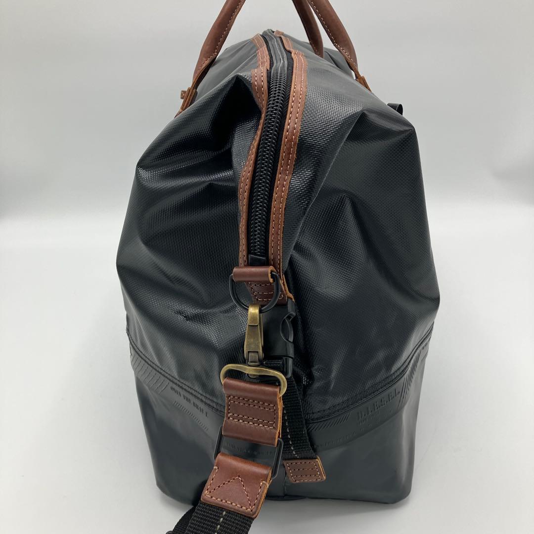 DIESEL PVC 2way ボストンバッグ 大容量