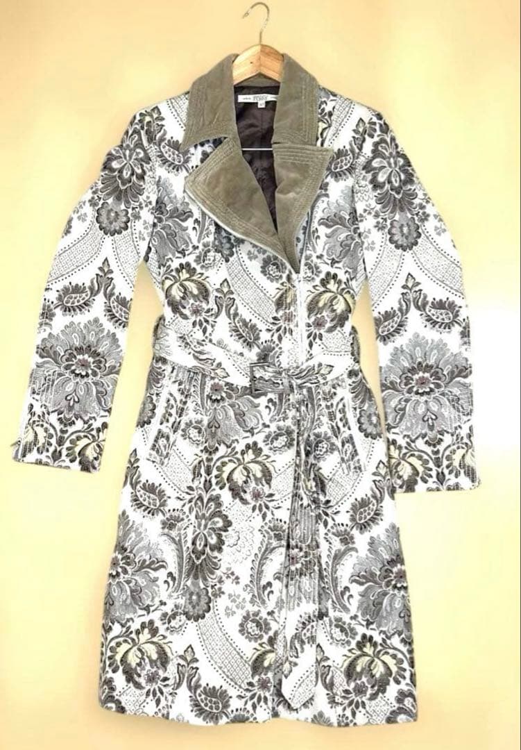 Gianfranco Ferré ボタニカル　ロングコート　vintage90s