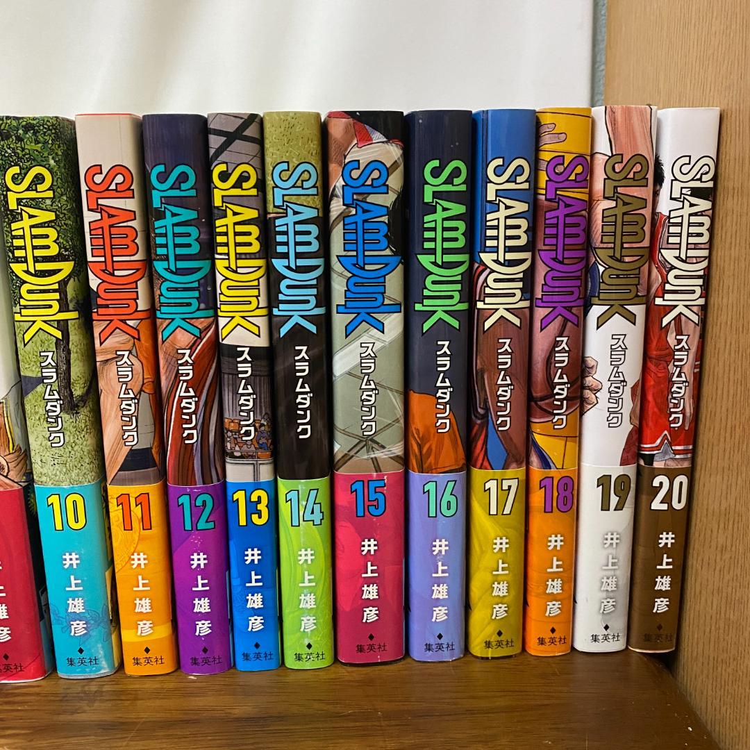 ほぼ新品 SLAM DUNK 新装再編版 1〜20 全20冊セット