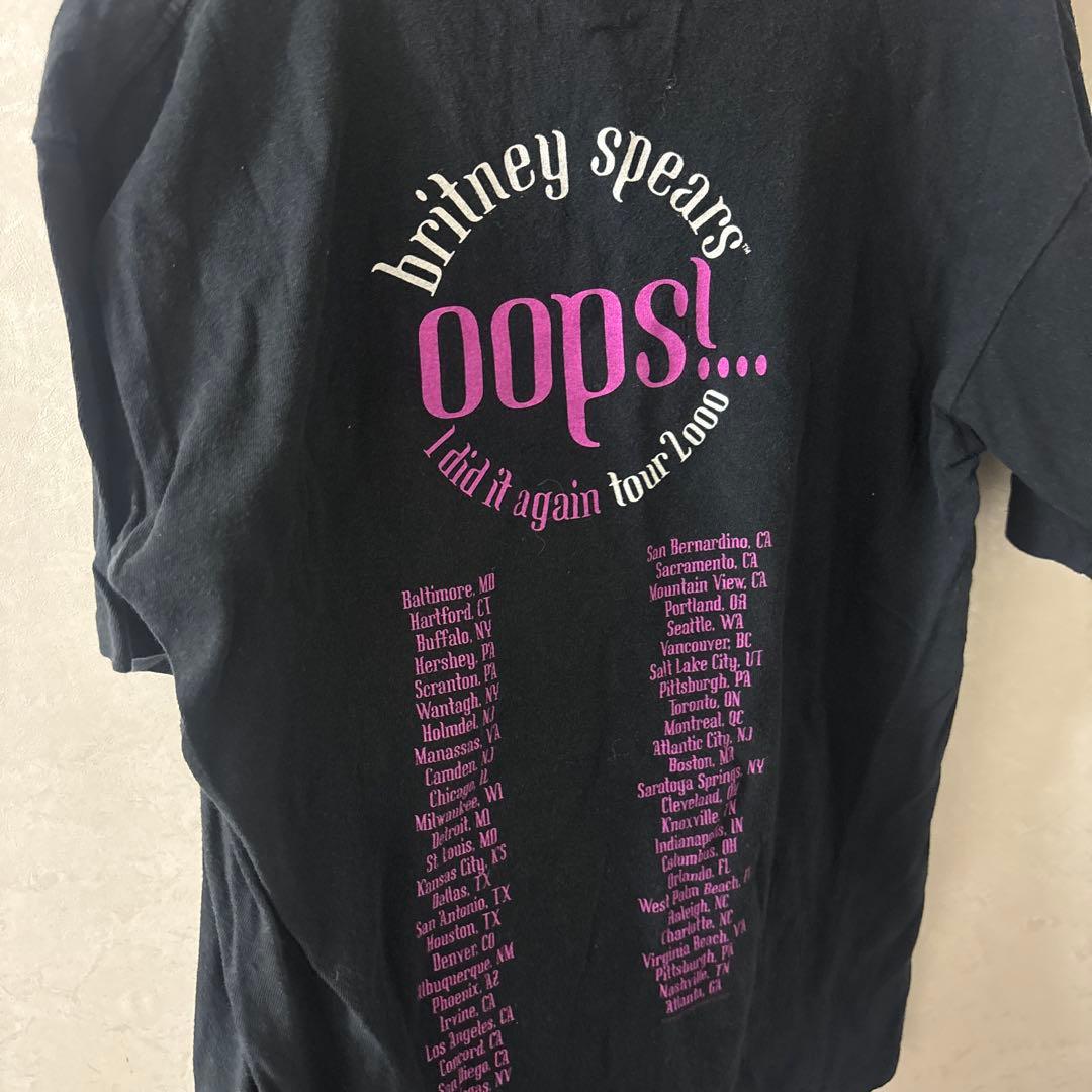 即購入✖︎ Britney Spears Oops! Tour 2000 Tシャツ