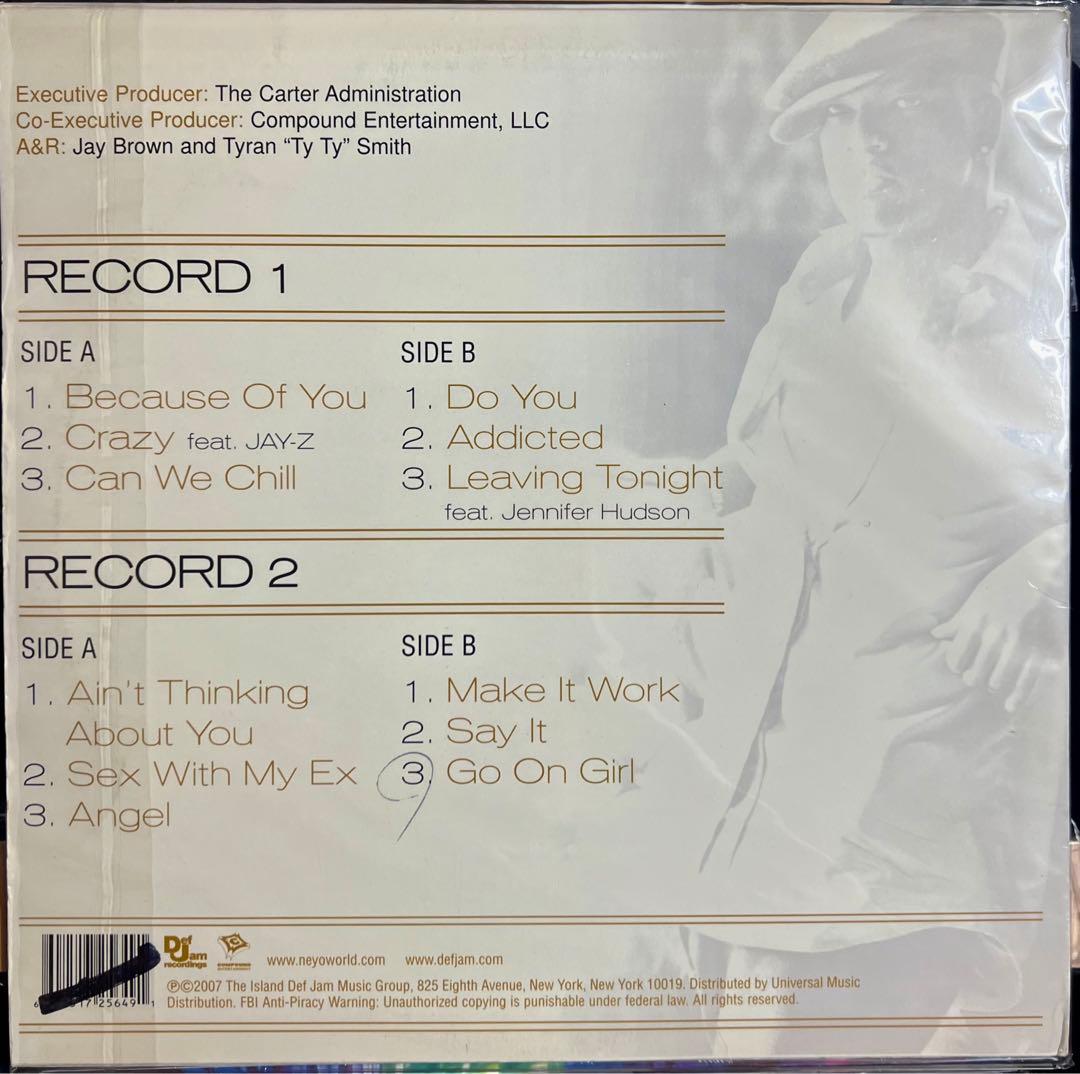Ne-Yo – Because Of You 2LP レコード