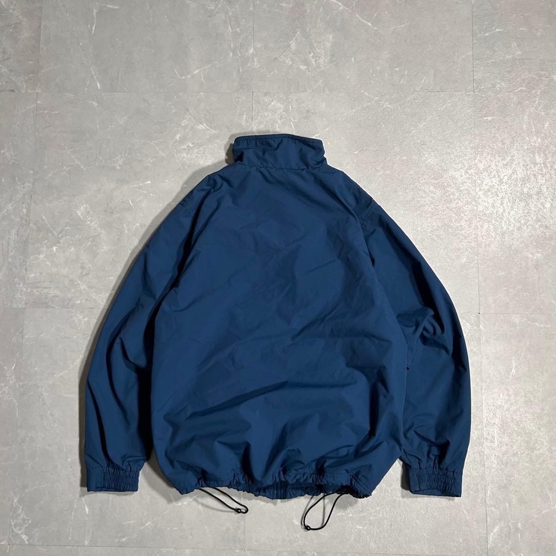 90s L.L.Bean ウォームアップジャケット 裏フリース ドローコード S