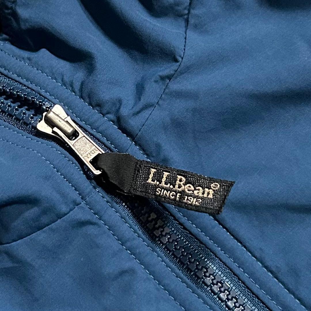 90s L.L.Bean ウォームアップジャケット 裏フリース ドローコード S