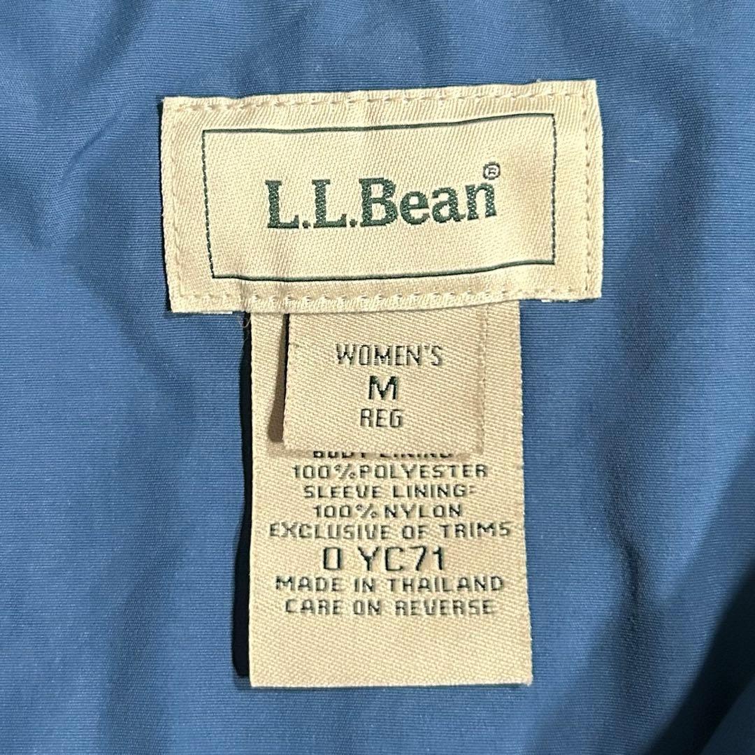 90s L.L.Bean ウォームアップジャケット 裏フリース ドローコード S