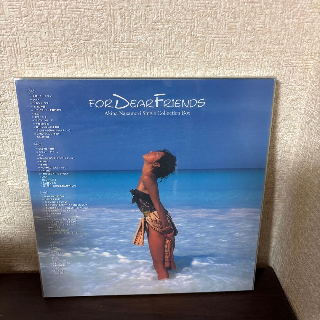 FOR DEAR FRIENDS 中森明菜 シングルコレクションボックス