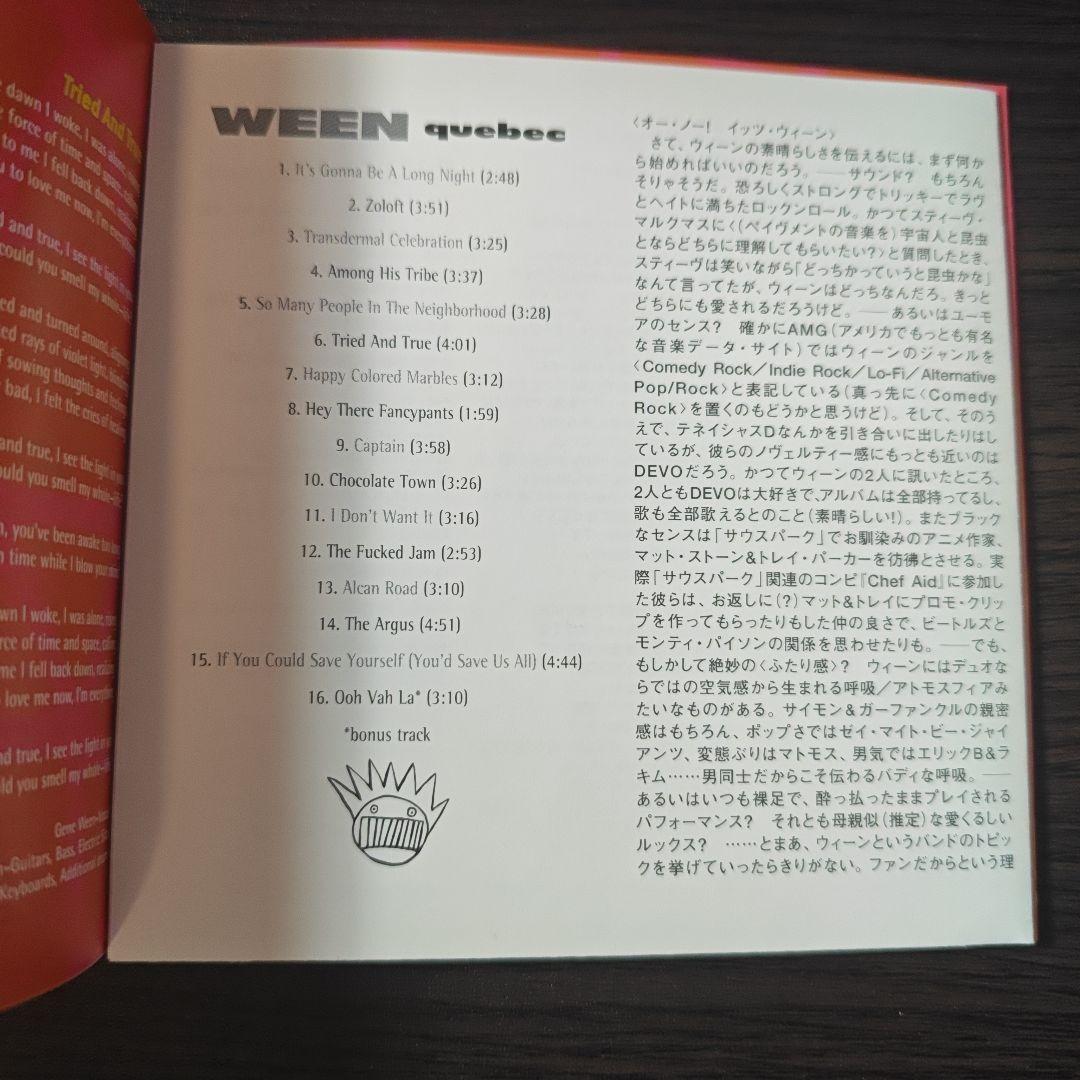 洋楽 Ween quebec CD