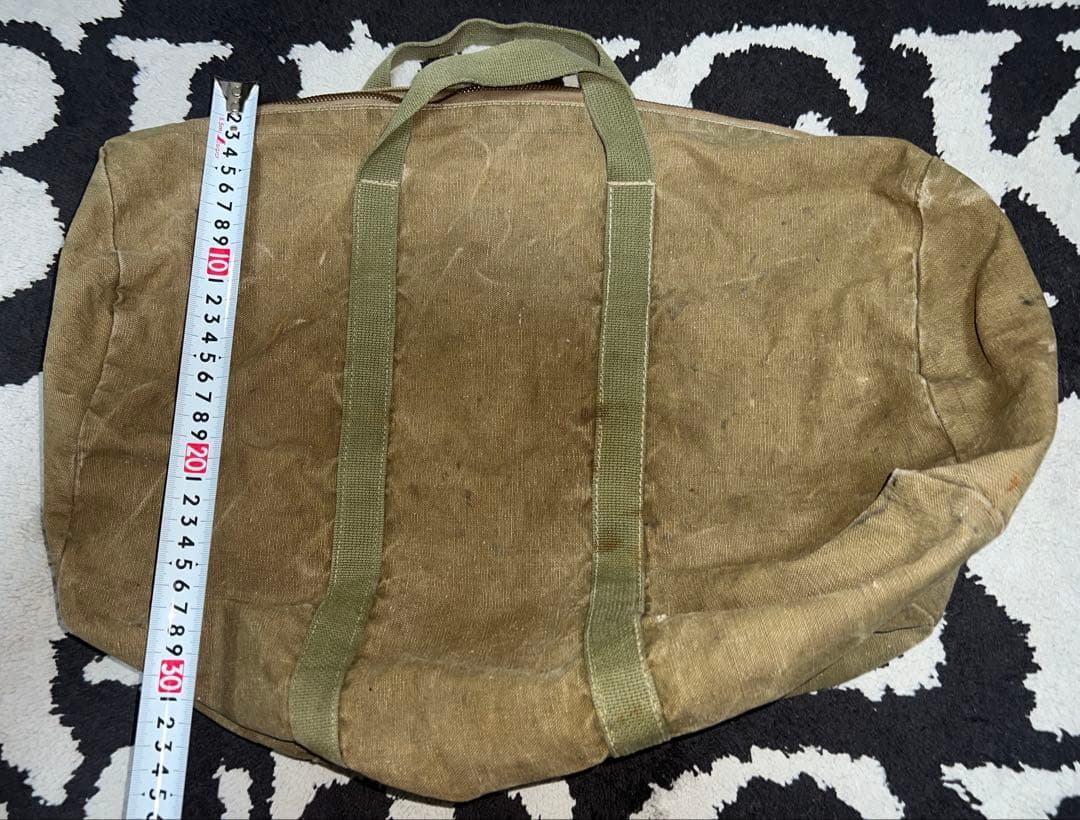 【PATWINジップ】40's-50'sビンテージバッグ Made in USA