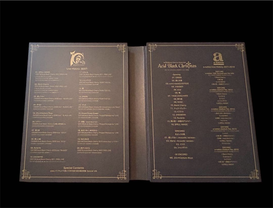 Acid Black Cherry DVD CDセット